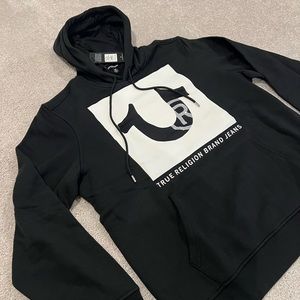 True Religion Men’s Studded Logo Hoodie